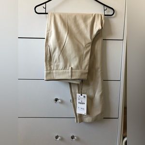Zara faux leather pants